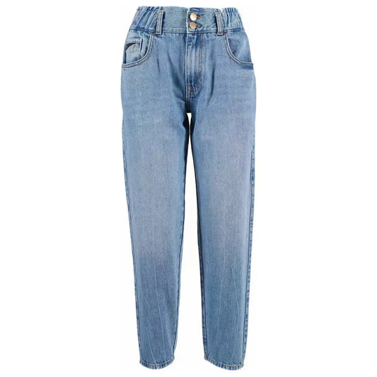 Yes Zee Blue Cotton Women's Jean Yes Zee