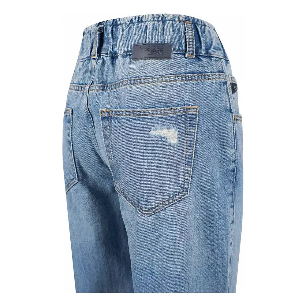 Yes Zee Blue Cotton Women's Jean Yes Zee