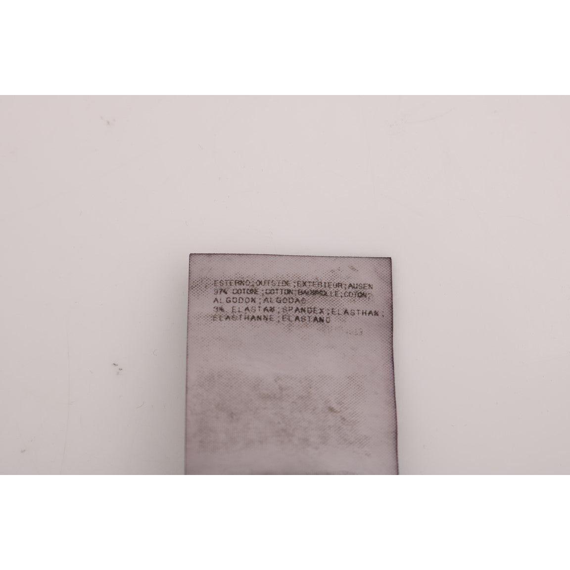 بنطال مطاطي ضيق من القطن باللون الأسود من كوستيوم ناشيونال شيك