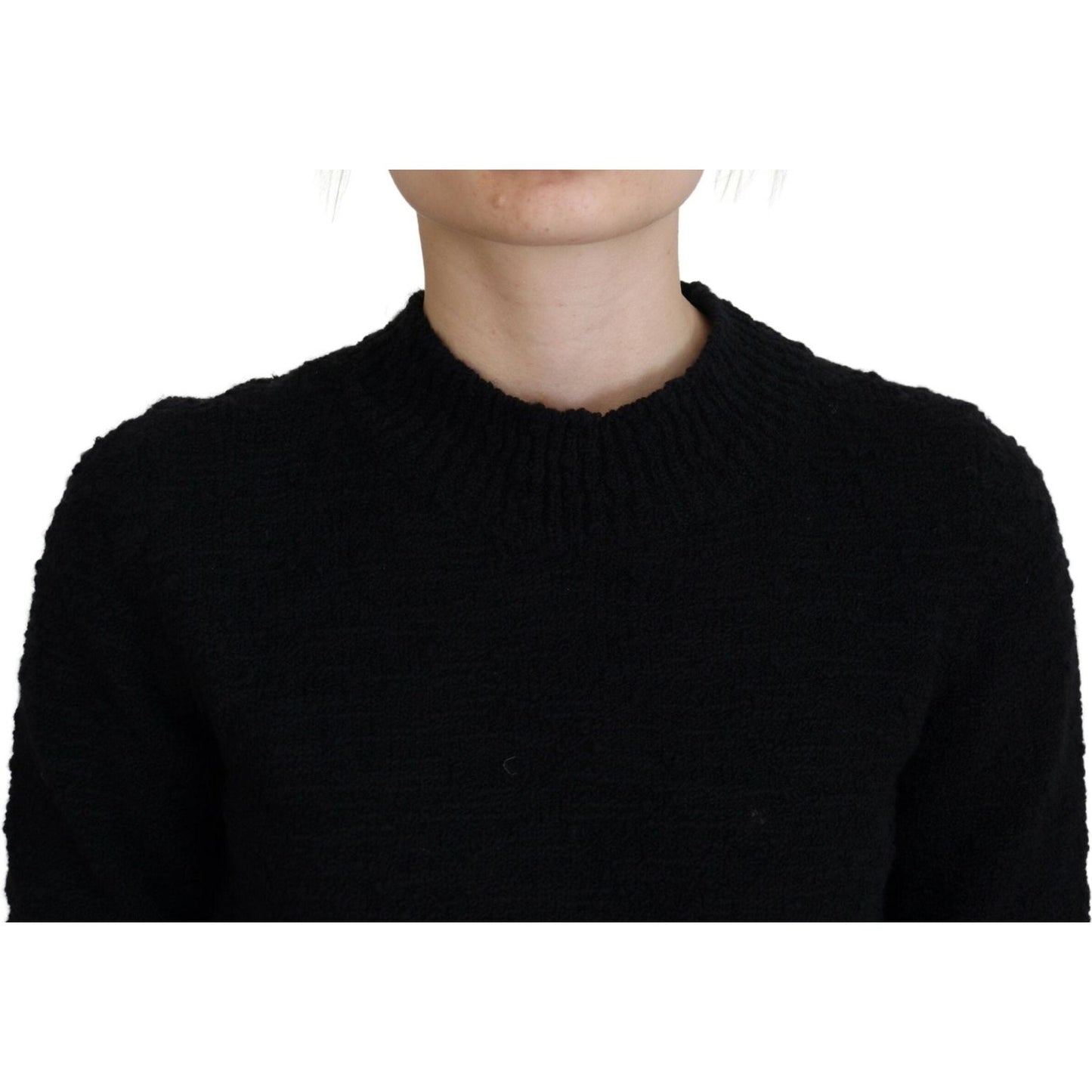 Dolce & Gabbana Elegant Virgin Wool Pullover Sweater Dolce & Gabbana