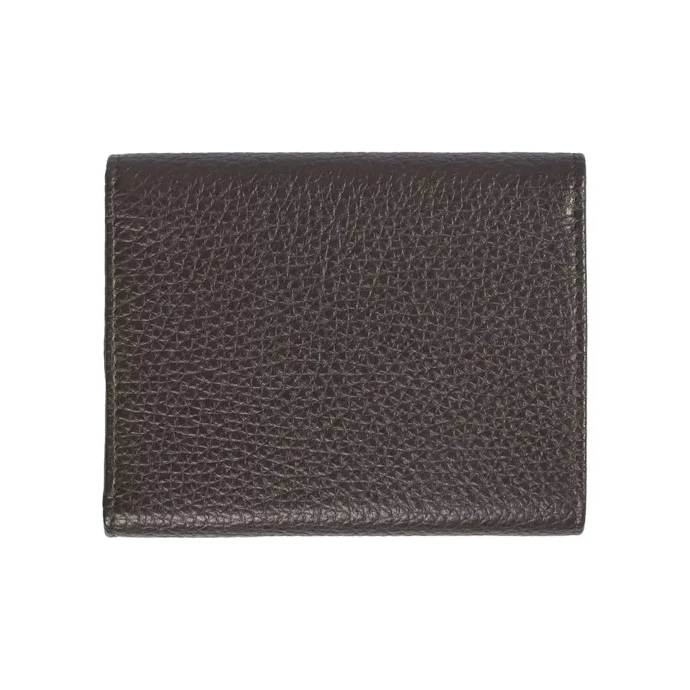 Trussardi Brown Leather Women Wallet Trussardi