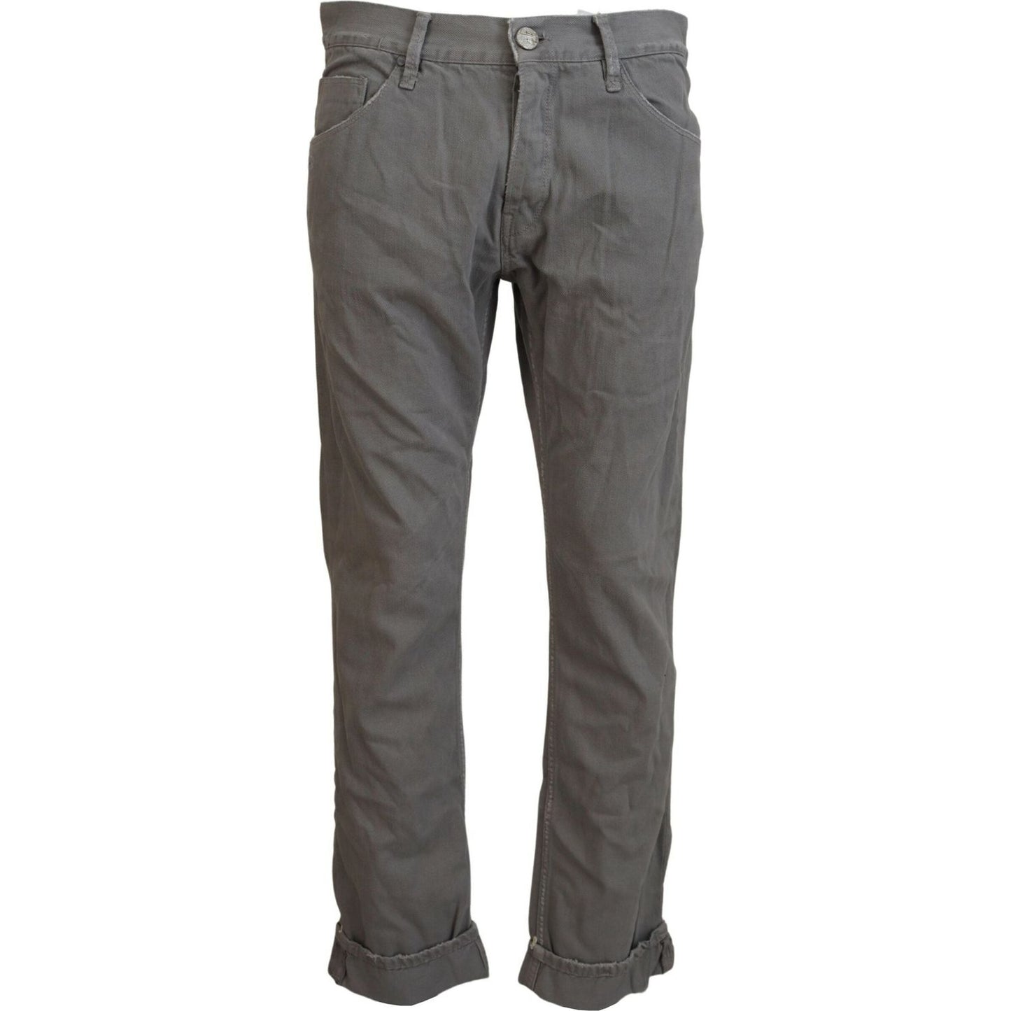 Acht Sleek Regular Denim Gray Jeans Acht