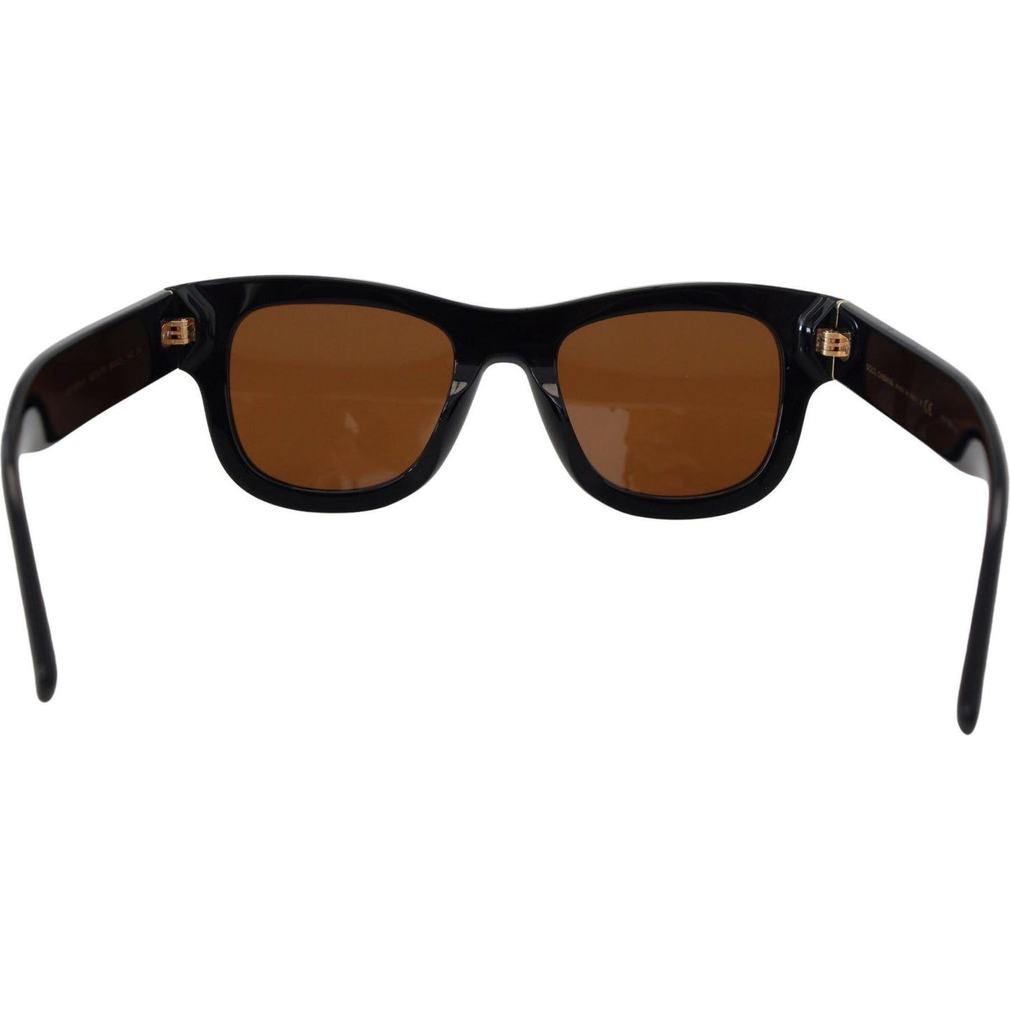 Dolce & Gabbana Chic Brown Acetate Sunglasses Dolce & Gabbana