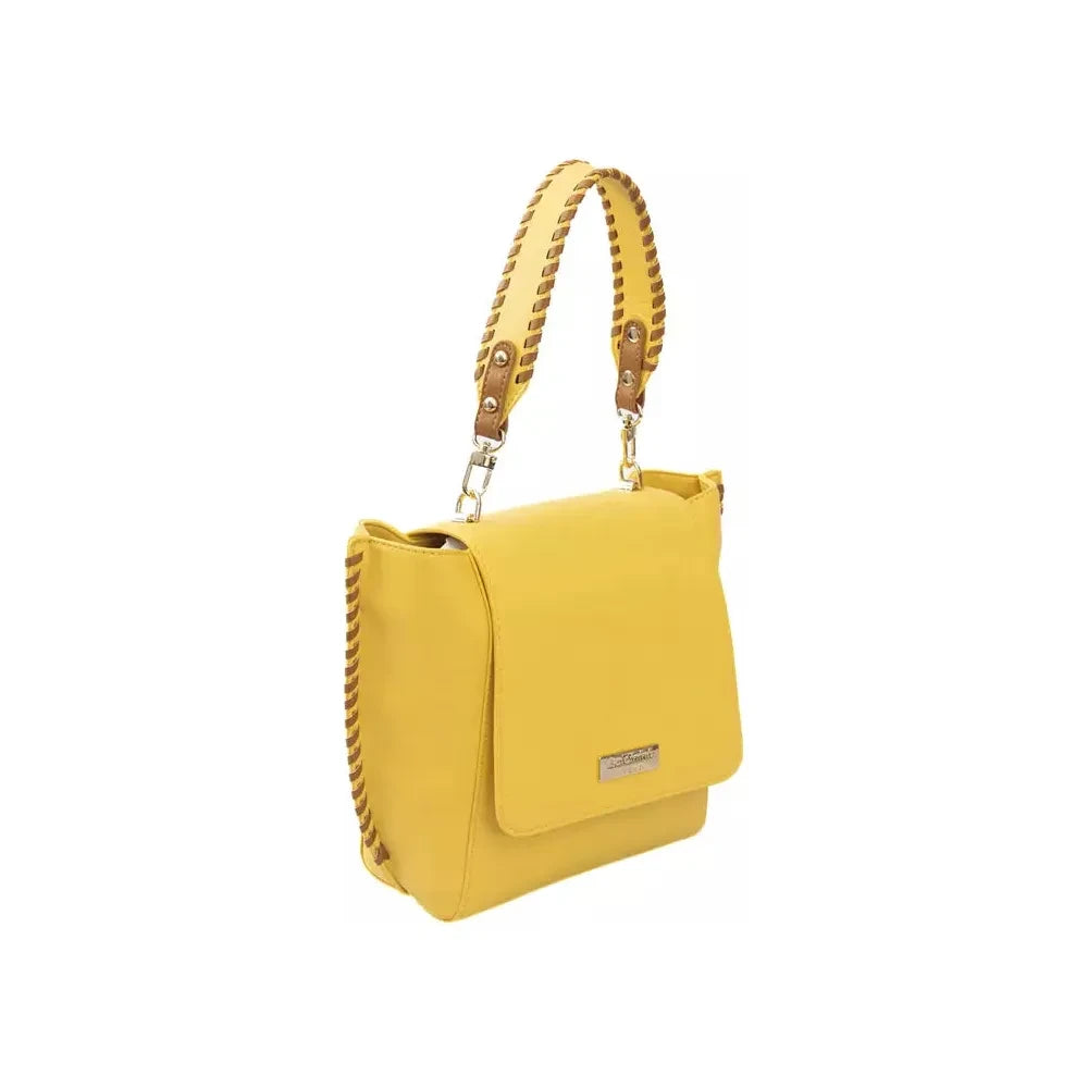 Baldinini Trend Yellow Polyurethane Women Crossbody Baldinini Trend