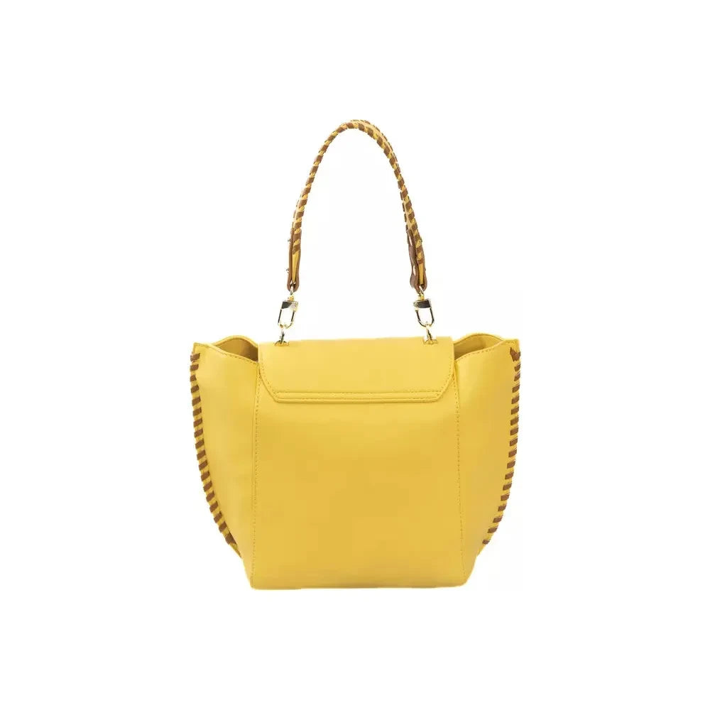 Baldinini Trend Yellow Polyurethane Women Crossbody Baldinini Trend