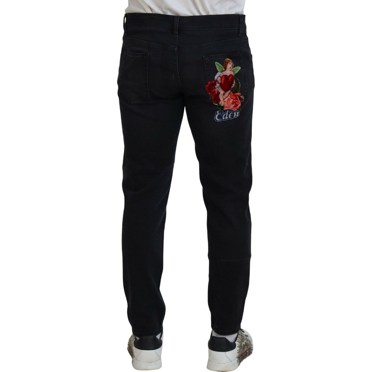 Dolce & Gabbana Chic Black Skinny Denim Jeans Dolce & Gabbana