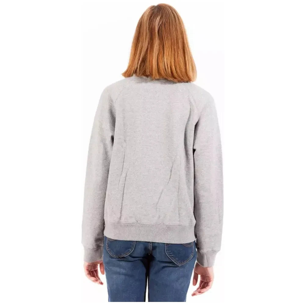 Gant Gray Cotton Women Sweater Gant