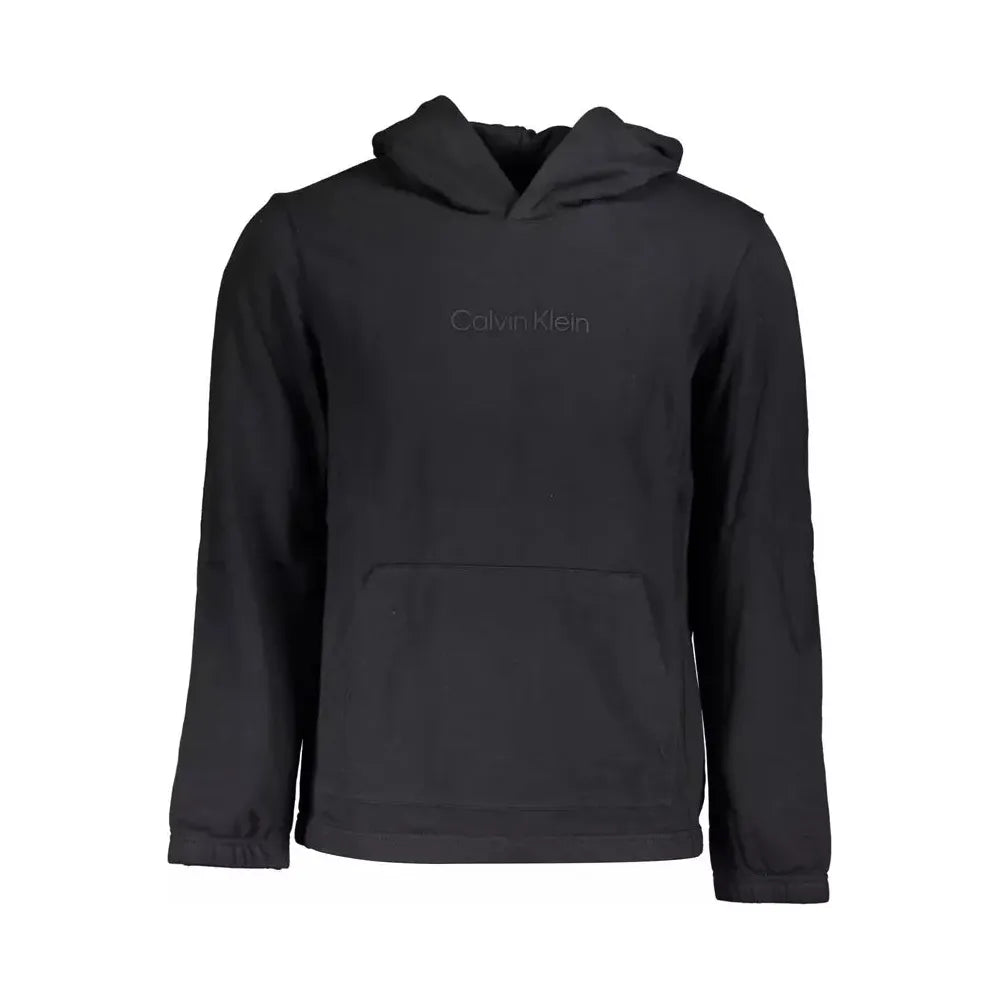 Calvin Klein Black Cotton Men Sweater Calvin Klein