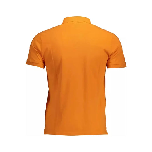 North Sails Orange Cotton Men Polo Shirt North Sails