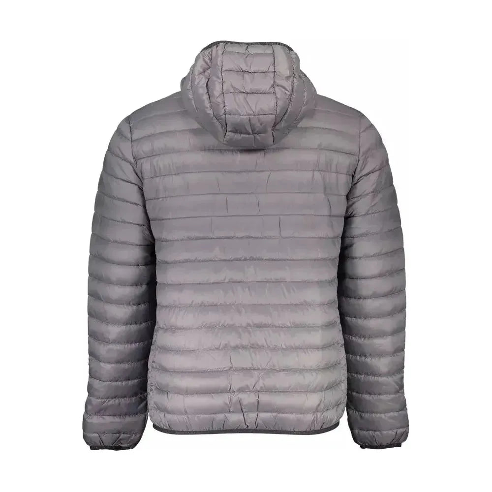 North Sails Gray Polyamide Men Jacket North Sails