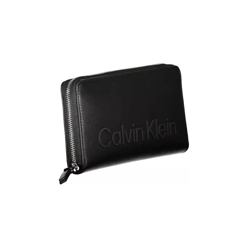 Calvin Klein Black Polyethylene Women Wallet Calvin Klein