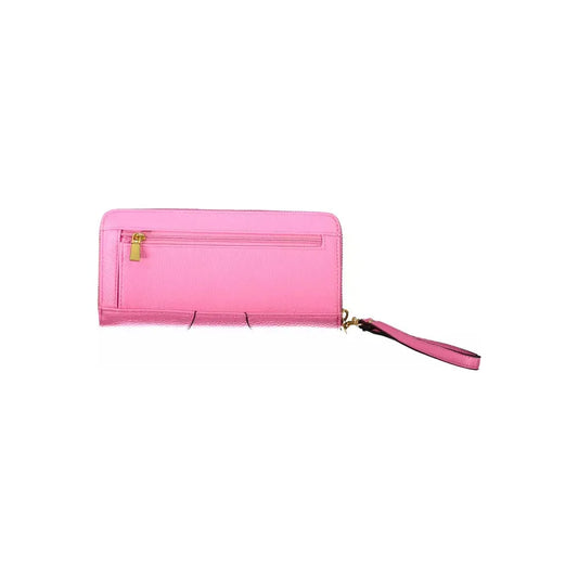 Guess Jeans Pink Polyethylene Women Wallet Guess Jeans