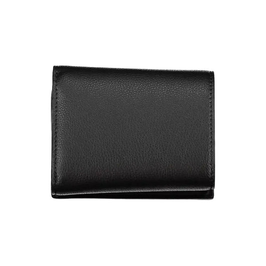 Tommy Hilfiger Black Polyethylene Women Wallet Tommy Hilfiger