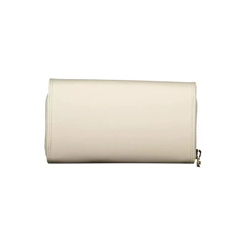 Tommy Hilfiger White Polyethylene Women Wallet Tommy Hilfiger