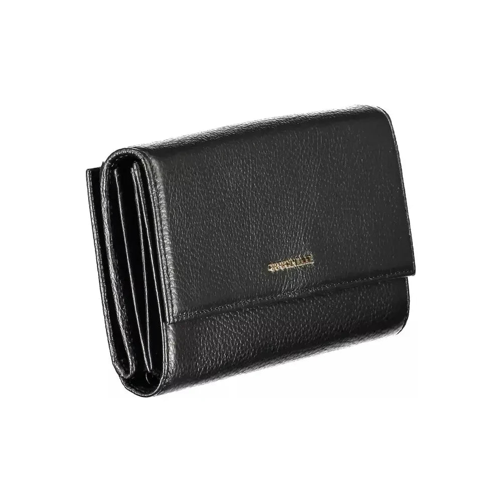 Coccinelle Black Leather Women Wallet Coccinelle