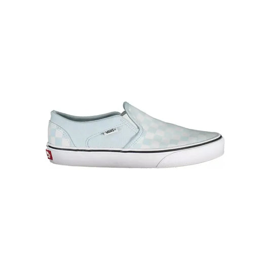 Vans Light Blue Polyester Women Sneaker Vans