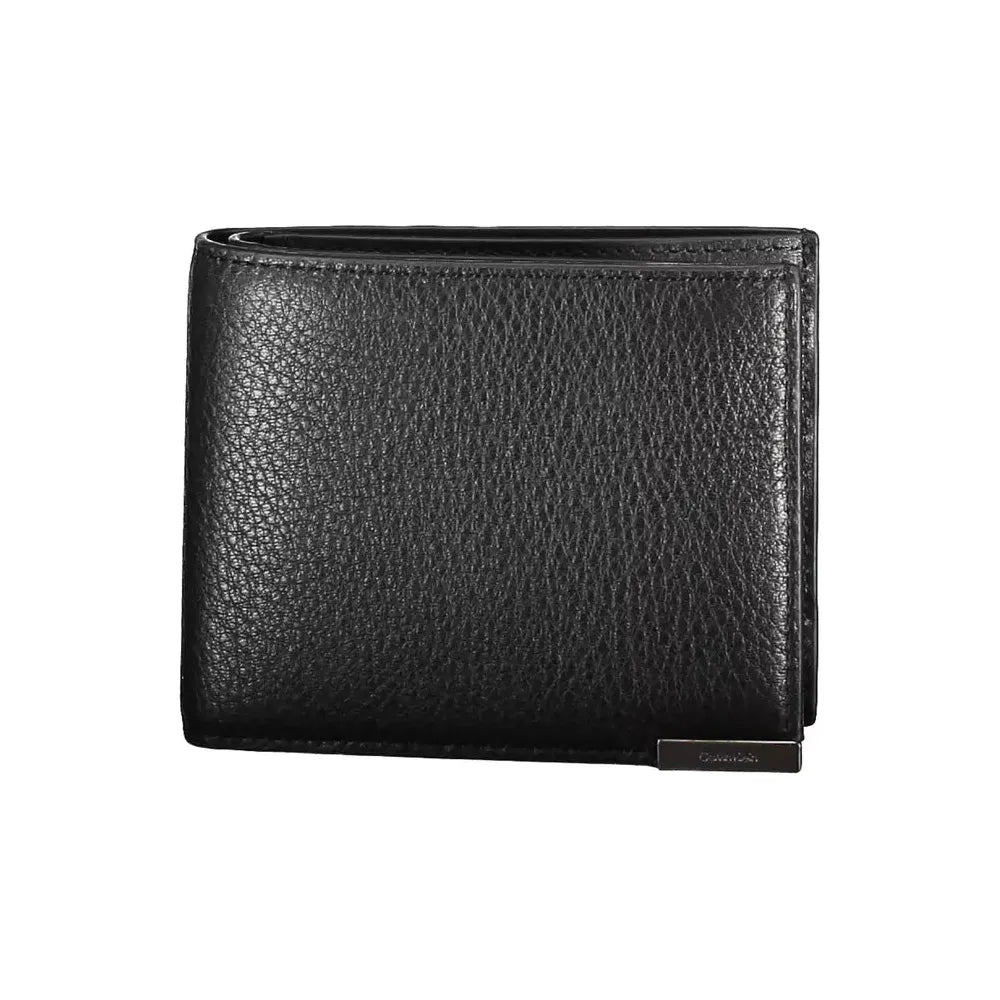 Calvin Klein Black Leather Men Wallet Calvin Klein