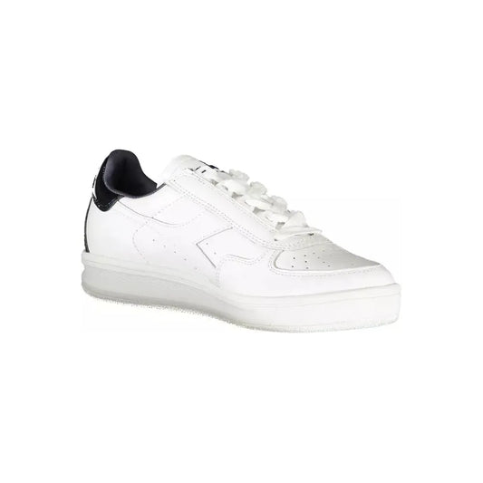 Diadora White Leather Women Sneaker Diadora