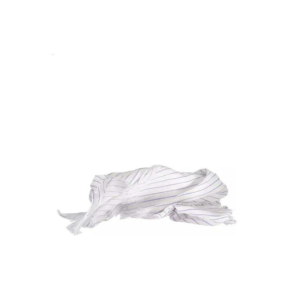 Gant White Cotton Men Scarf Gant