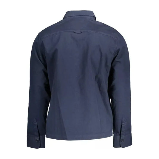 Gant Blue Cotton Men Shirt Gant