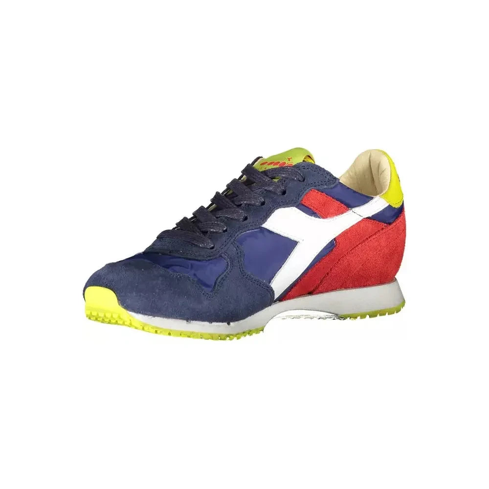 Diadora Blue Leather Women Sneaker Diadora