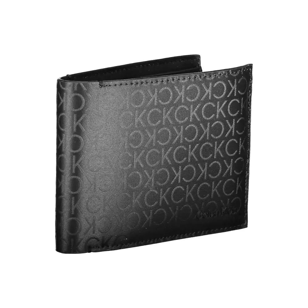 Calvin Klein Black Polyester Men Wallet Calvin Klein