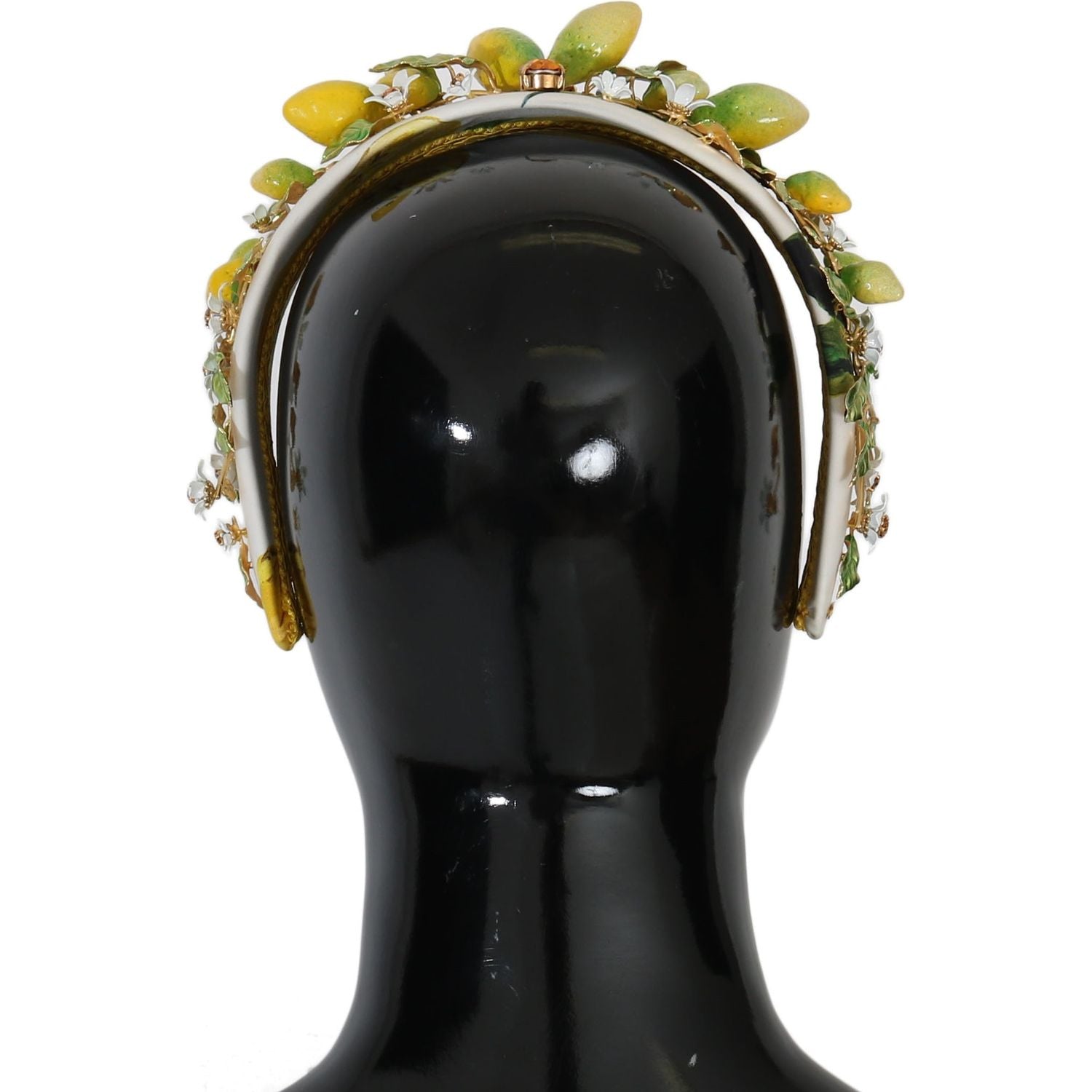 تاج دولتشي آند غابانا المصنوع من الكريستال الليموني الصقلي