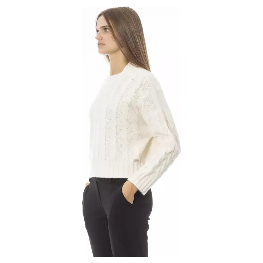 Baldinini Trend Beige Cashmere Women Sweater Baldinini Trend