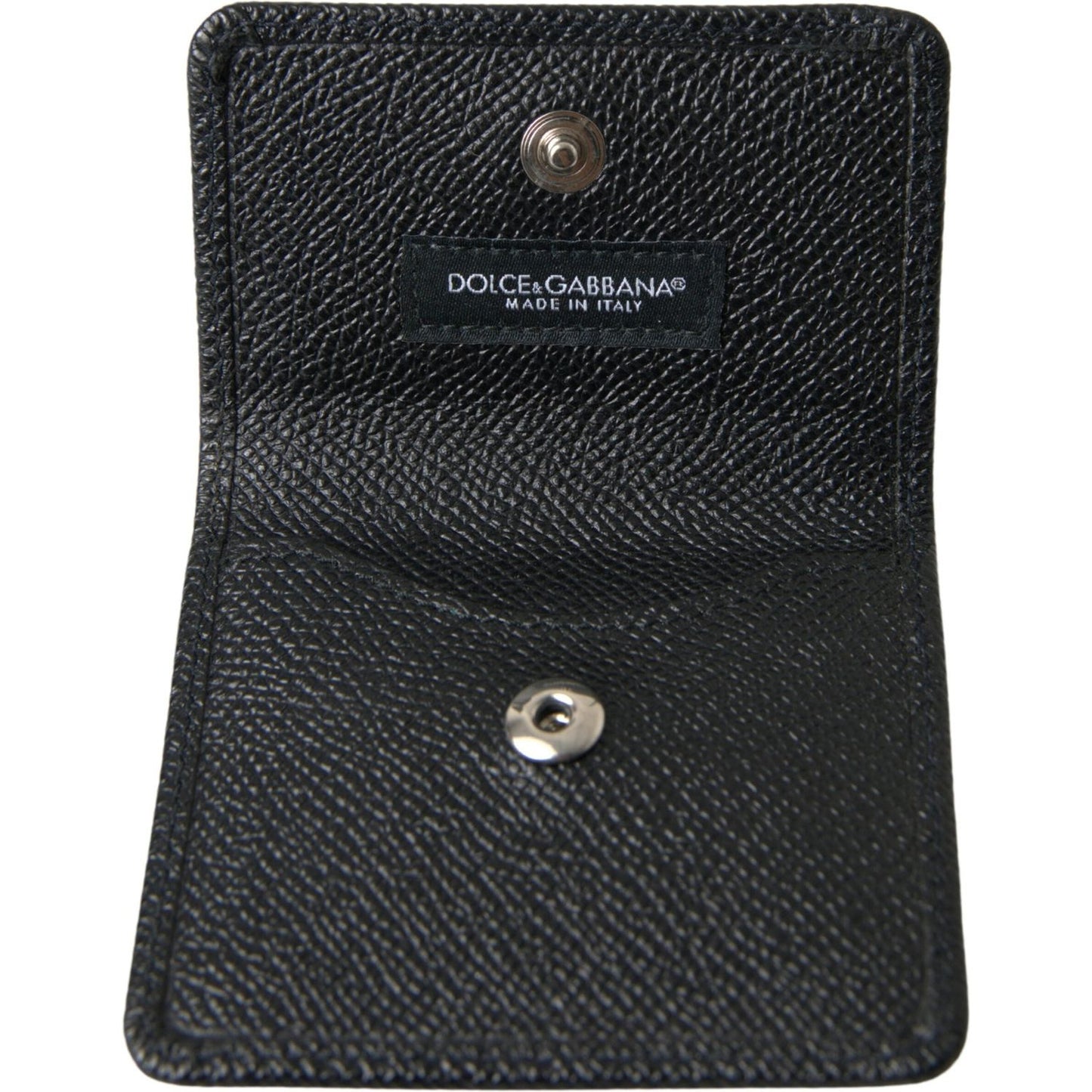 Dolce & Gabbana Elegant Leather Bifold Coin Purse Wallet Dolce & Gabbana