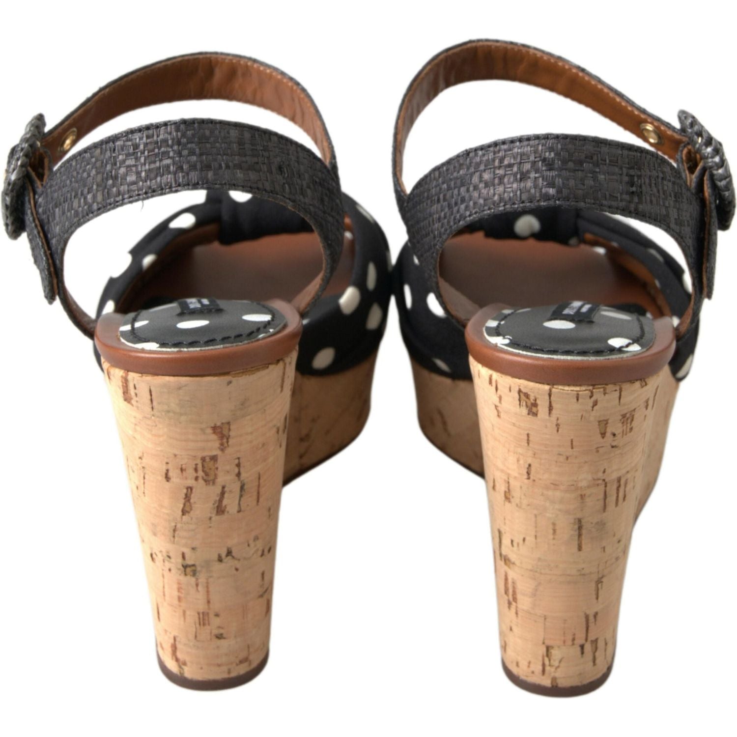 حذاء Dolce &amp; Gabbana Chic ذو رباط للكاحل منقوش بنقط البولكا