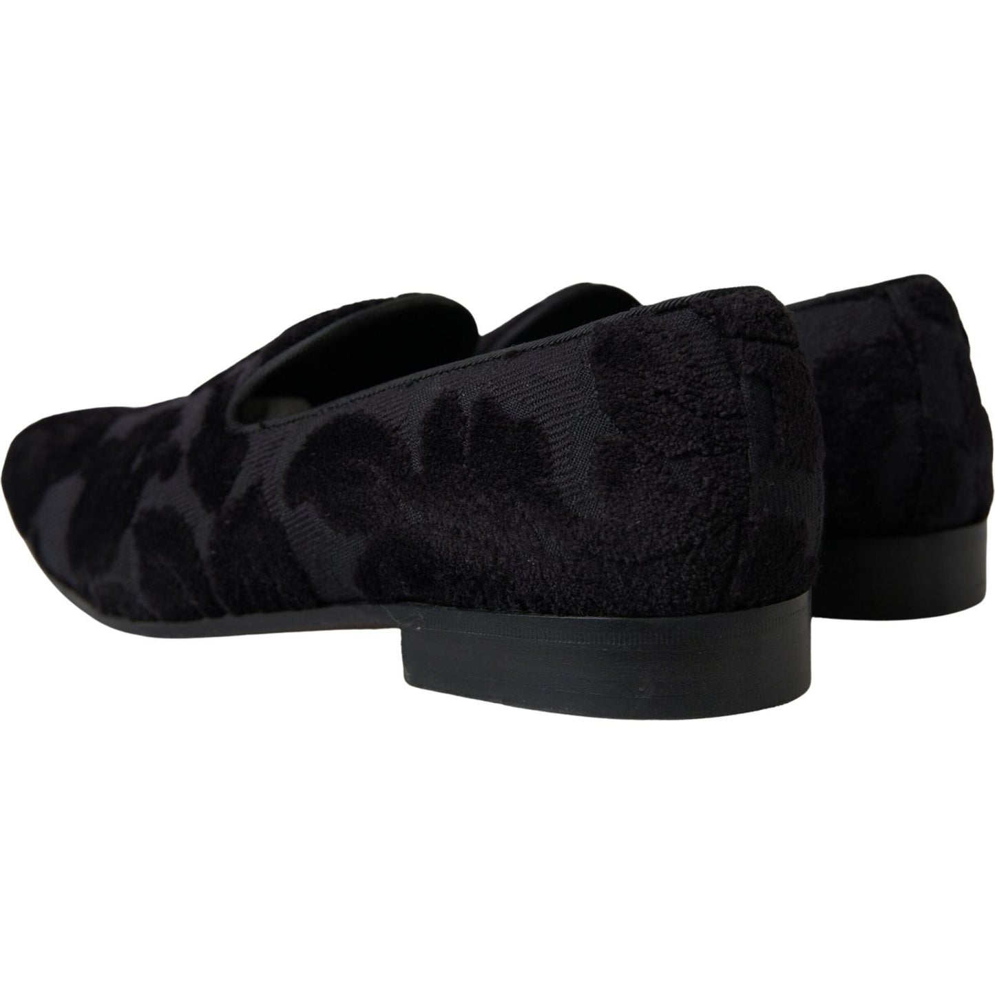 Dolce & Gabbana Exquisite Black Vintage Loafers for Men Dolce & Gabbana