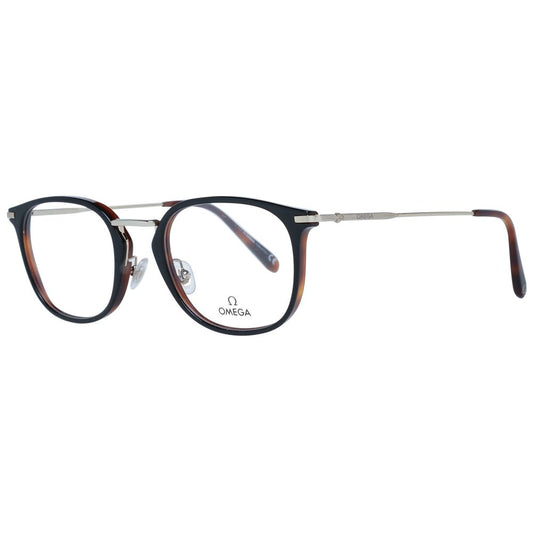 Omega Black Metal & Plastic Glasses (Frames)