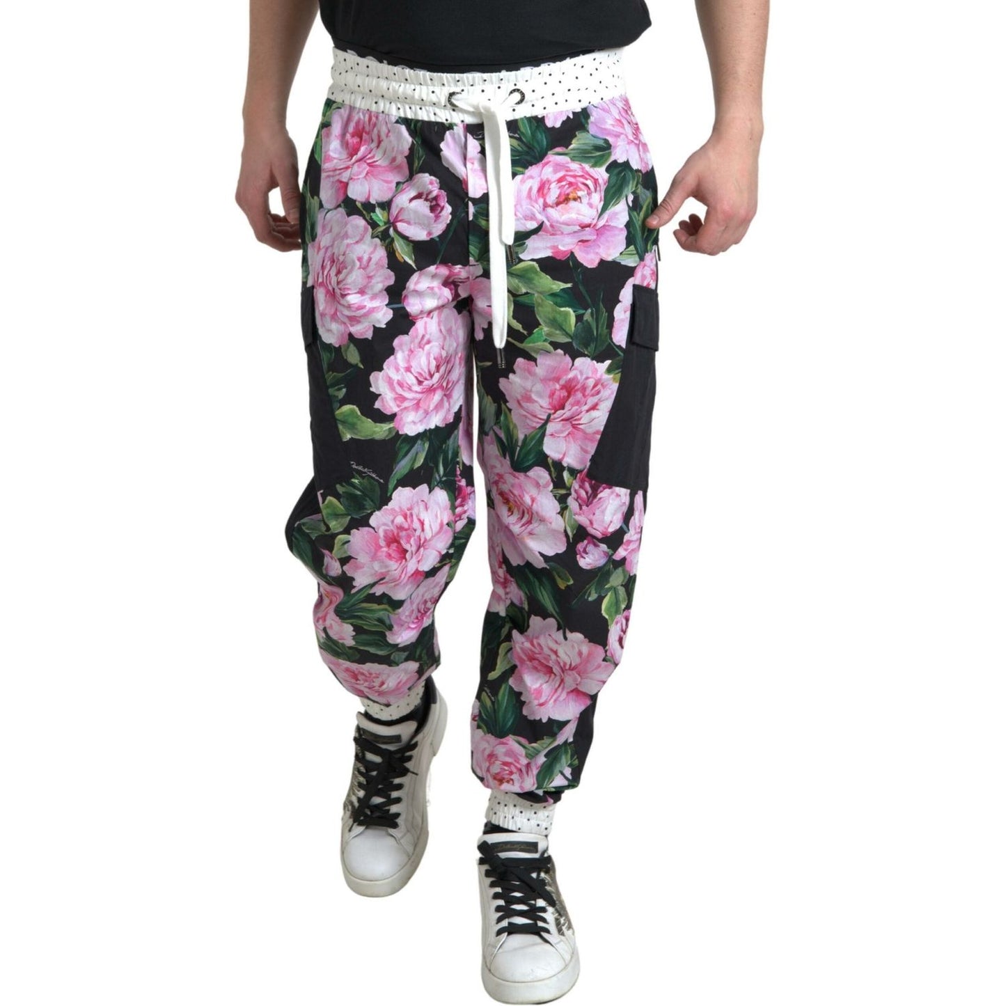 Dolce & Gabbana Elegant Multicolor Cotton Joggers Dolce & Gabbana