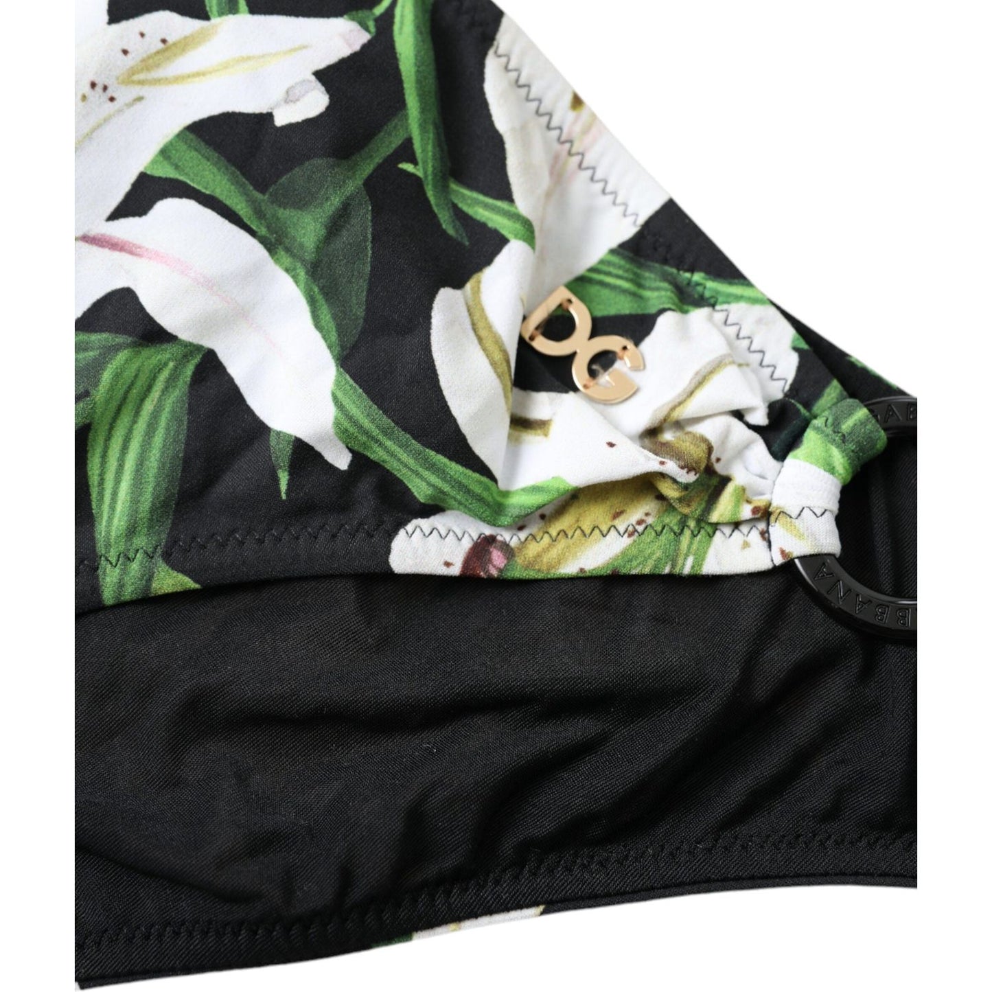 Dolce & Gabbana Elegant Floral Print Bikini Bottoms - Swim In Style Dolce & Gabbana