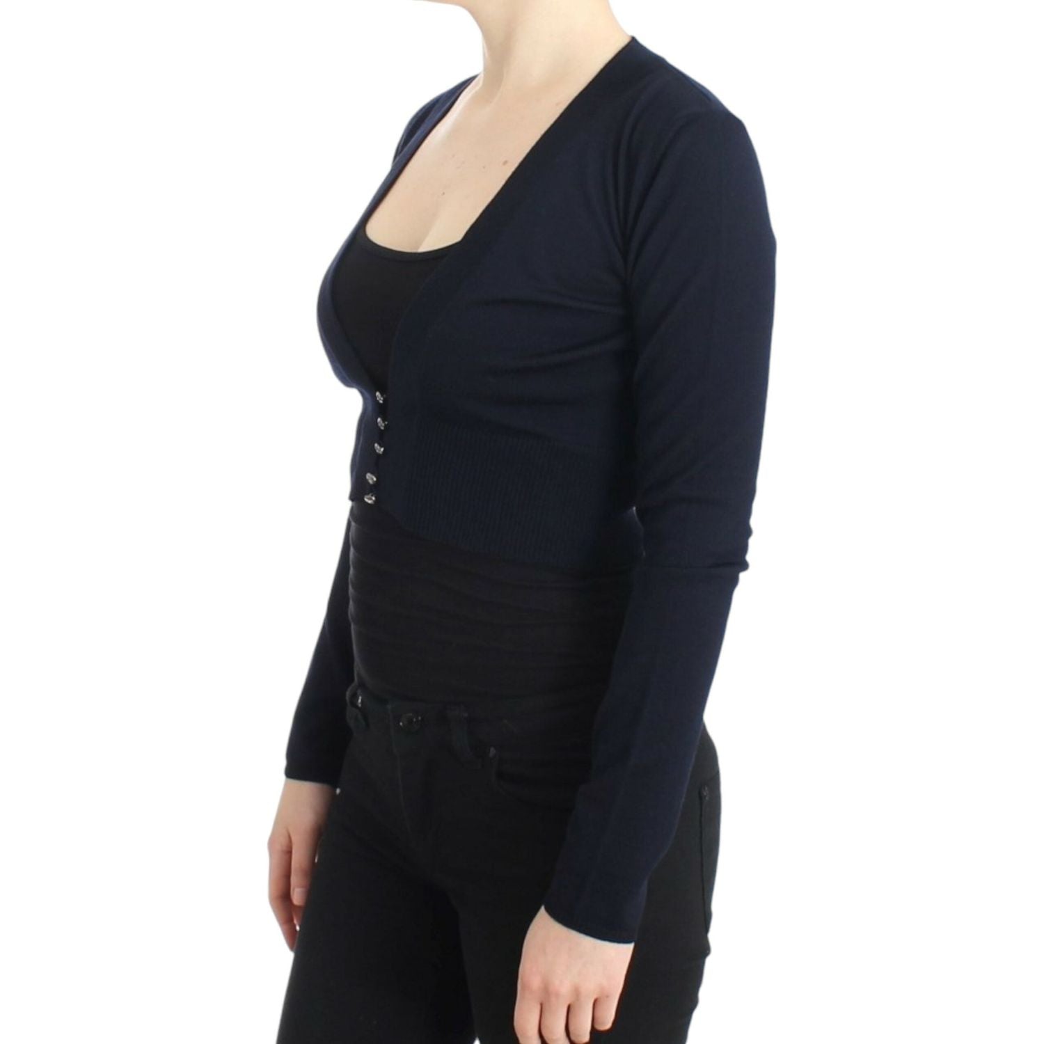 كارديجان أنيق من الصوف البكر من كافالي