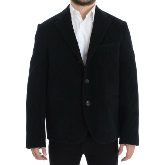 Dolce & Gabbana Elegant Black Martini Blazer Jacket Dolce & Gabbana