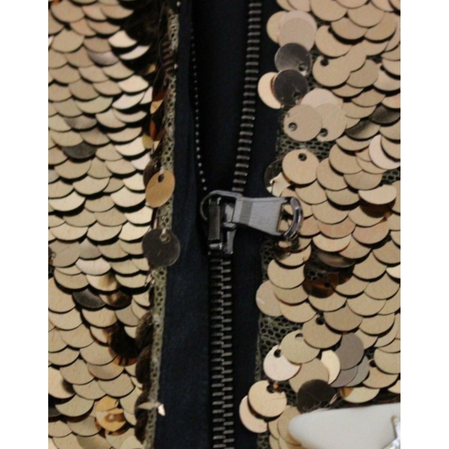 Dolce & Gabbana Masterpiece gold sequined crystal swarovski dress