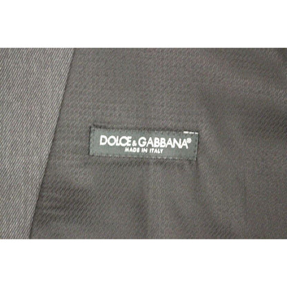 Dolce & Gabbana Gray Wool Formal Dress Vest Gilet Weste