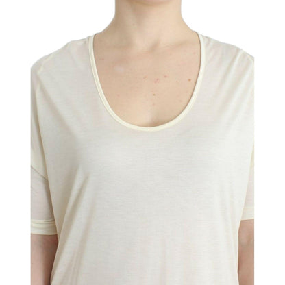 Costume National White modal tube dress