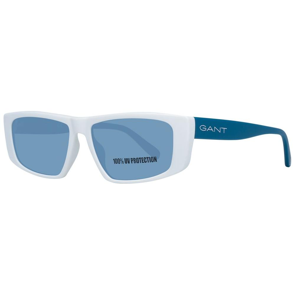 Gant White Unisex Sunglasses