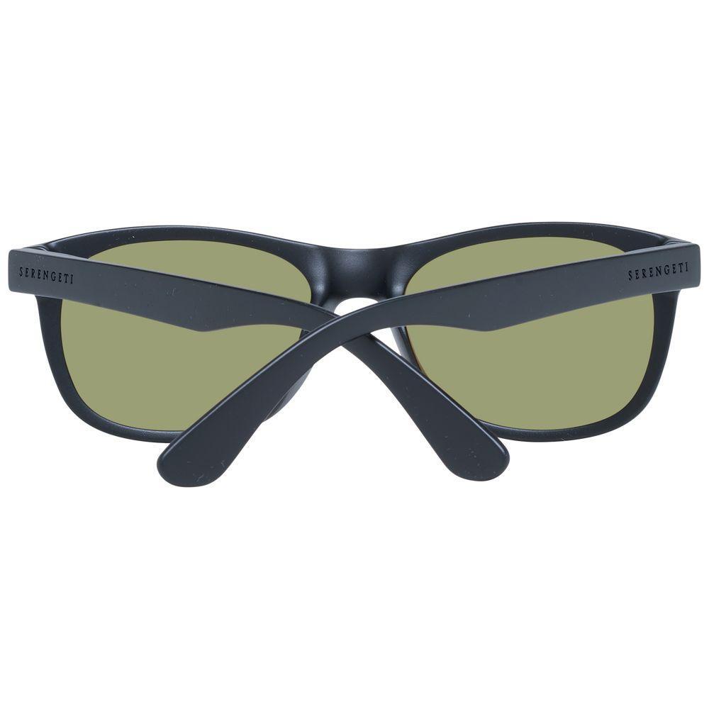 Serengeti Black Plastic Sunglasses