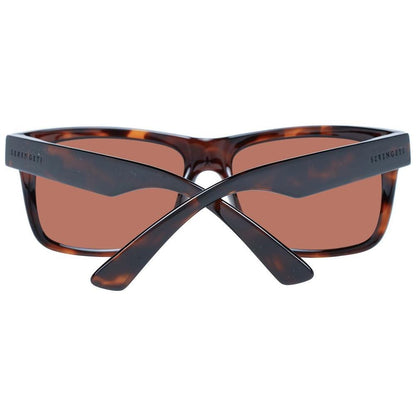 Serengeti Brown Plastic Sunglasses