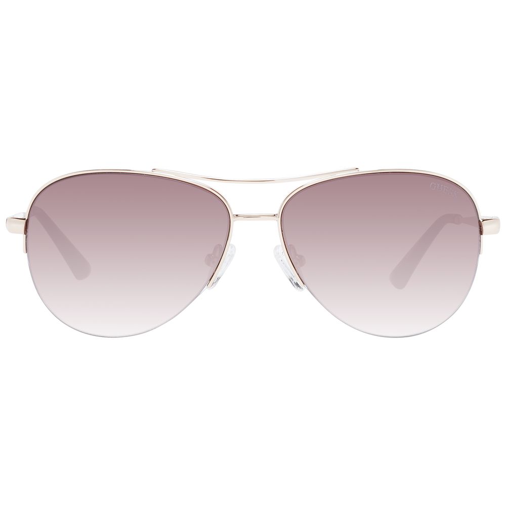 Guess Gold Unisex Sunglasses Guess