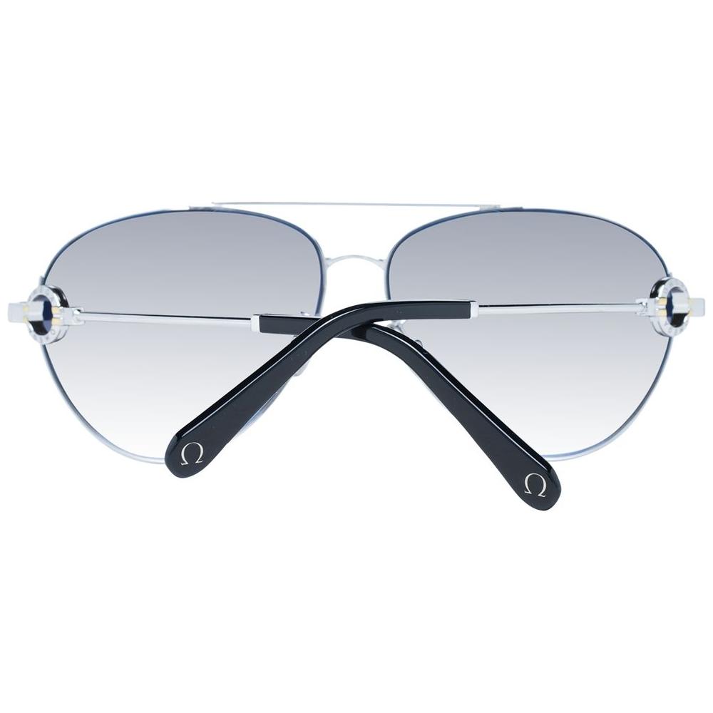 Omega Silver Women Sunglasses Omega