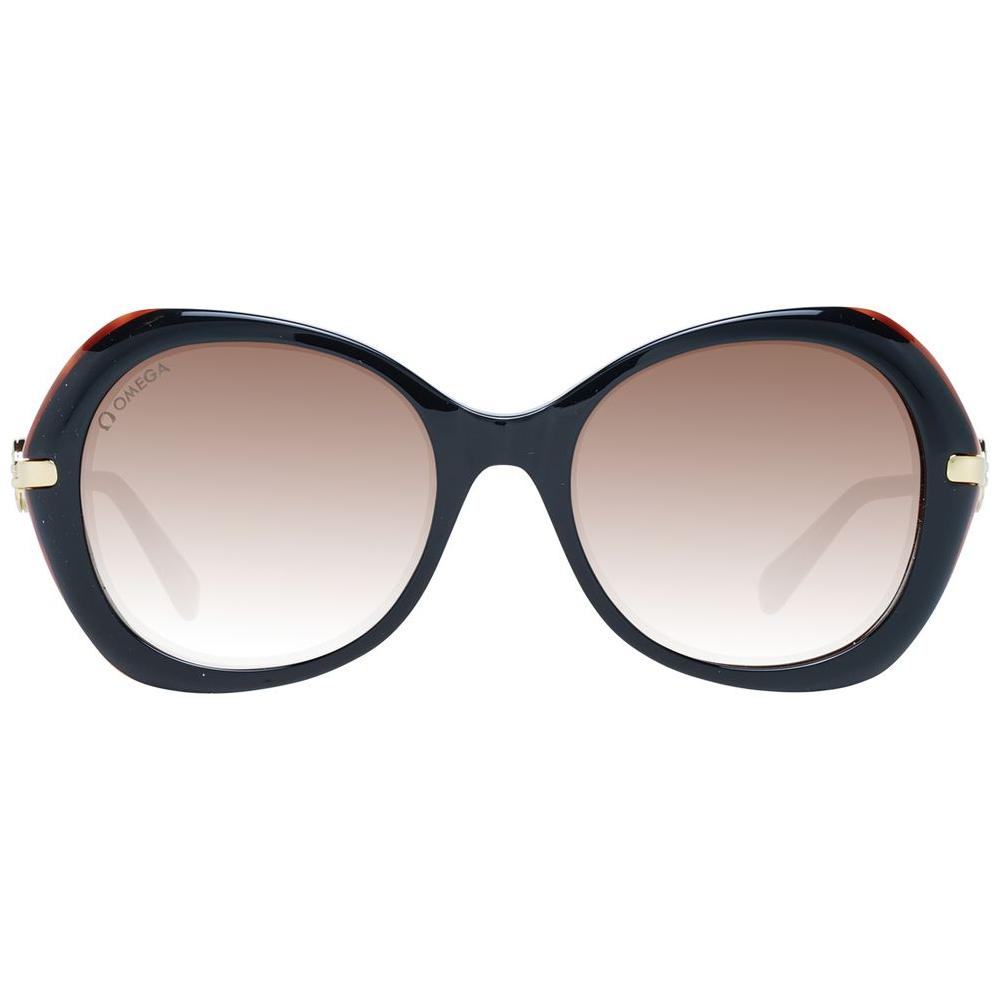 Omega Black Women Sunglasses Omega