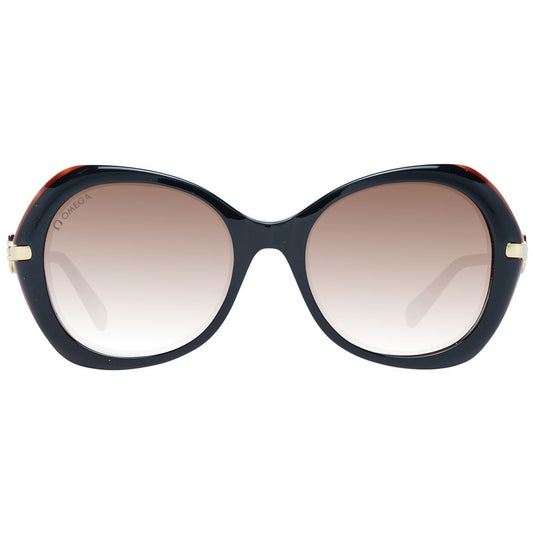 Omega Black Women Sunglasses Omega