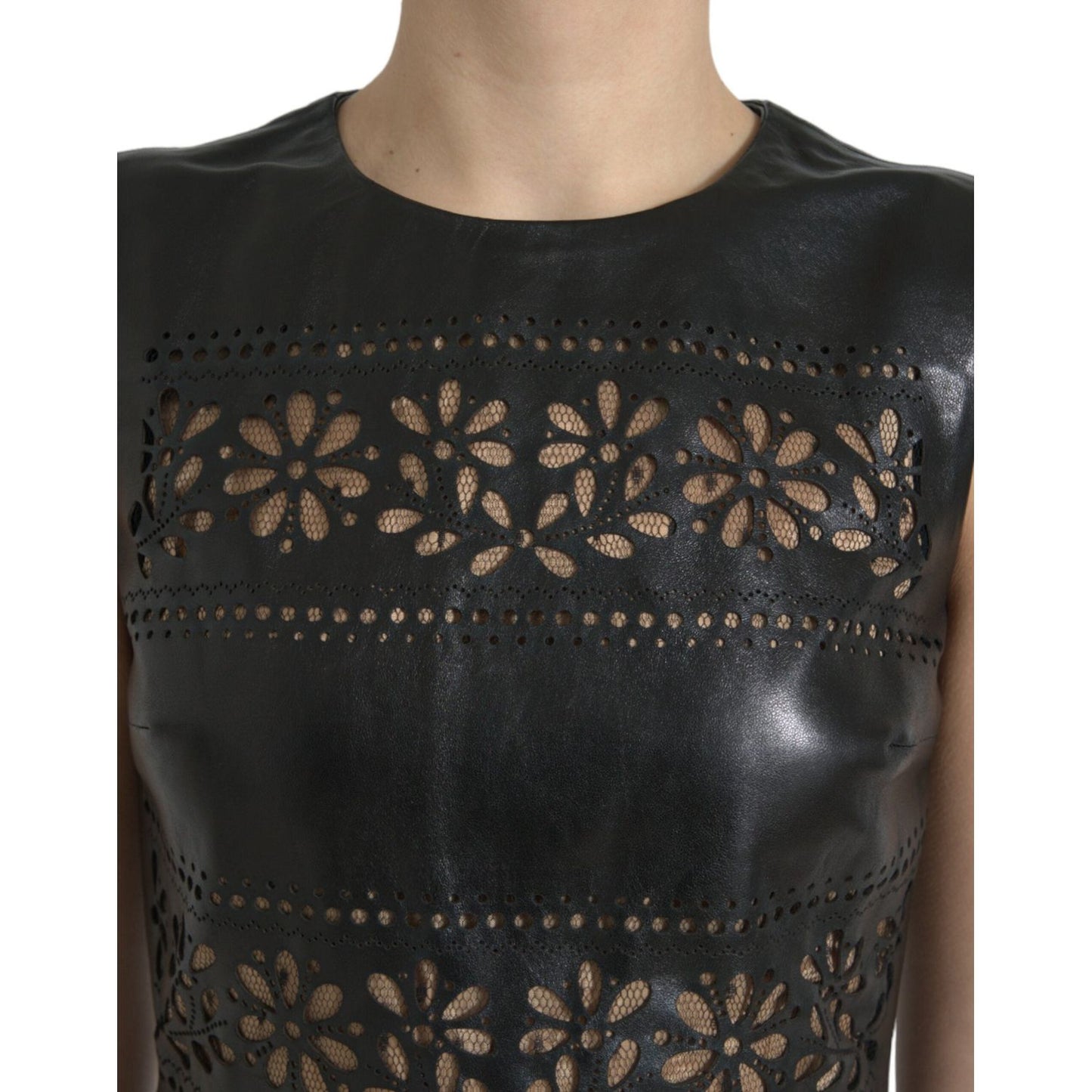 Valentino Elegant Black A-Line Mini Dress Valentino