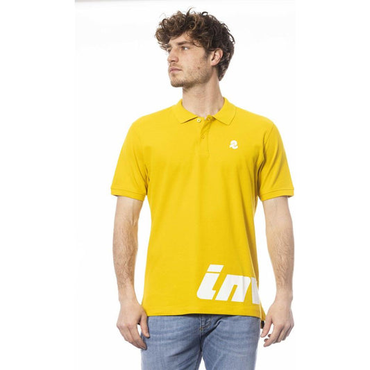 Invicta Yellow Cotton Men Polo Shirt Invicta