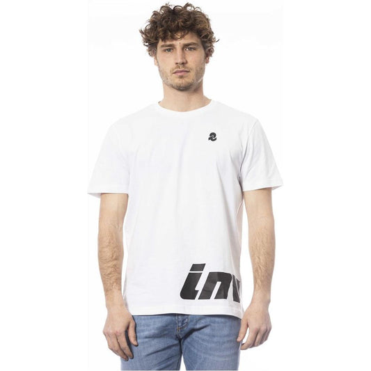 Invicta White Cotton Men's T-Shirt Invicta