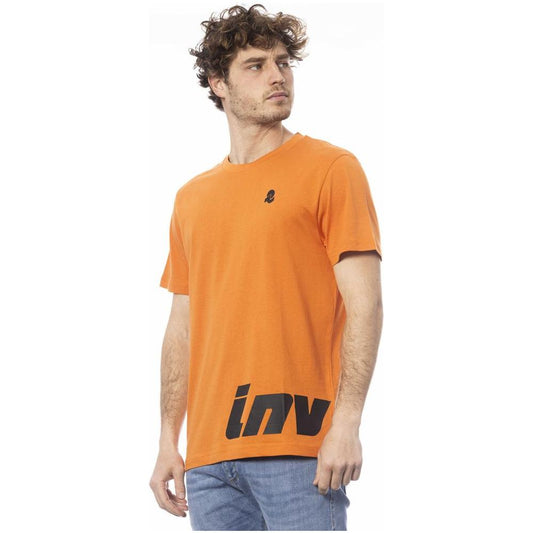 Invicta Orange Cotton Men T-Shirt Invicta